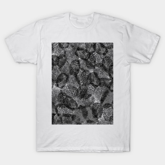 Fingerprints T-Shirt by CorrieMick